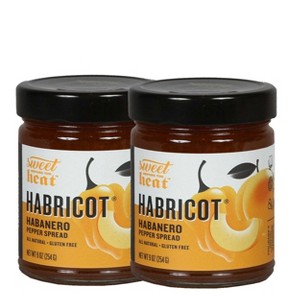 Chili Dawg's Foods of Fire 9 oz Gluten Free Habricot Pepper Spread - Pack of 2 - 1 of 4