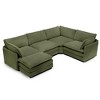 HYLEORY Corduroy Modular Sectional Sofa Couch Accessories - 2 of 4
