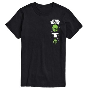 Men's - Star Wars - The Mandalorian Mando Icons Short Sleeve Graphic T-Shirt - 1 of 4