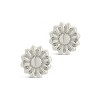 SHINE by Sterling Forever Canelé Stud Earrings - 3 of 3