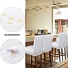PiccoCasa Waterproof PU Leather Pub Counter Height Side Chair Covers with Elastic Band - 3 of 4