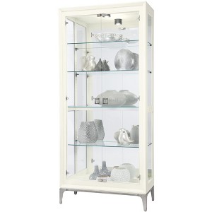 Howard Miller 680693 Sheena Ii Curio Cabinet 680693 Aged Linen - 1 of 4