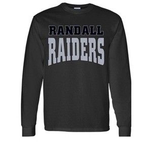 Adult Randall High School Raiders Name Essential Long Sleeve T