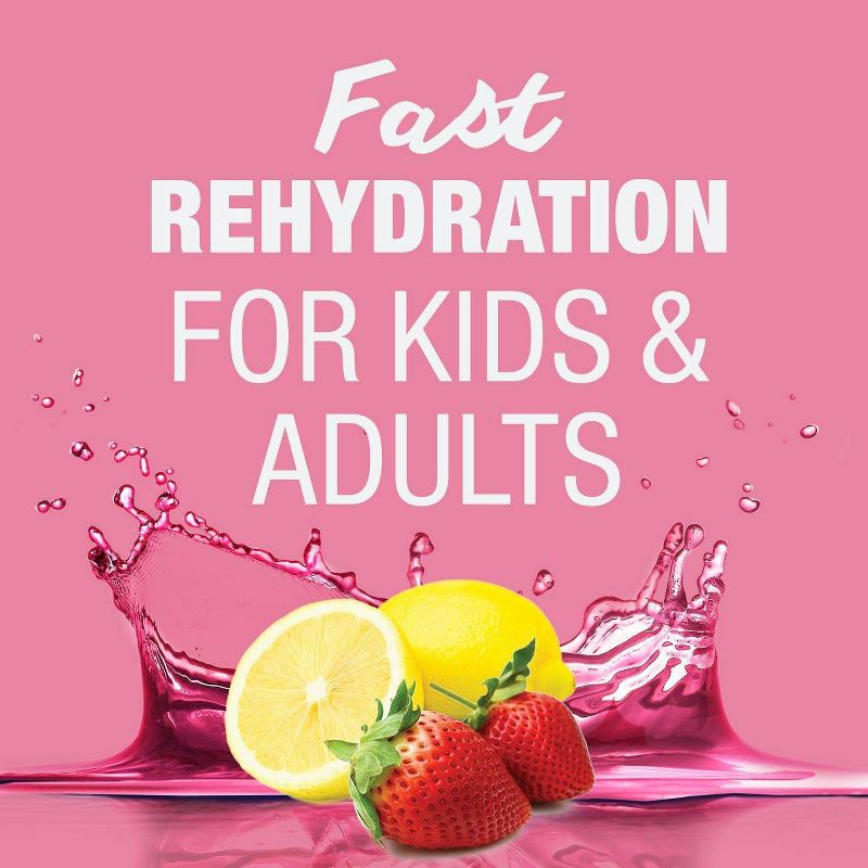 Pedialyte Advanced Care Electrolyte Solution Hydration Drink - Strawberry Lemonade - 33.8 fl oz, 6 of 11