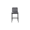 Meridian Furniture,Bryce Grey Vegan Leather Stool, Set of 2 - 4 of 4