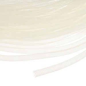 Unique Bargains Elastic Fabric Durable Mesh Tubing Multipurpose Use Waterproof Mesh Tube Ribbon 1 Pc - 1 of 4