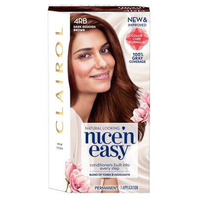 Clairol Nice N Easy Permanent Hair Color 4rb Dark Reddish Brown