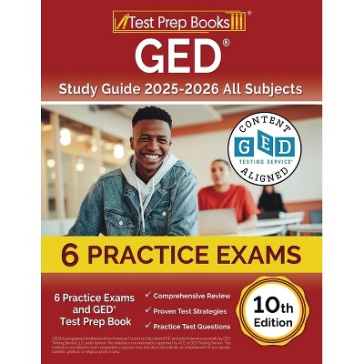 GED Study Guide 2025-2026 All Subjects - by  Lydia Morrison (Paperback)