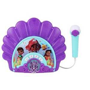 eKids Disney Junior Ariel Karaoke Microphone and Bluetooth Boombox for Kids and Fans of Ariel – Purple (AR-115.EMV24) - 1 of 4