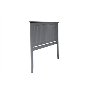 Coastal Beadboard Wood Headboard with Tongue and Groove Panels and USB Charger for a Cottage-Inspired Bedroom - 1 of 1