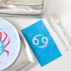 Jollity & Co. - Zodiac Cancer Guest Napkins - Pack of 16 Paper Napkins - 3 of 3