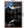 Trends International DC Comics Movie - Justice League - The Bat Signal Framed Wall Poster Prints - 3 of 4