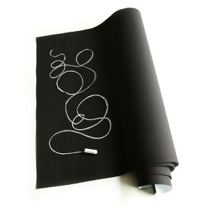 Modern Home Adhesive Blackboard Wallpaper Stickers - 23.6" x 79" - 1 of 4