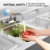 winado 3 Compartment 304 Stainless Steel Bar Sink With Double Drainboard - 4 of 4