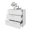 ORRD Oto Dresser with 4 Spacious Drawers, White - 3 of 4