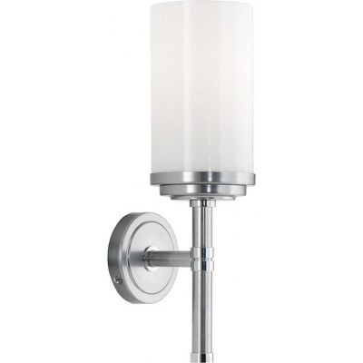 Robert Abbey Lighting Halo - Light Wall Light in  Brushed Chrome