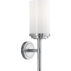 Robert Abbey Lighting Halo - Light Wall Light in  Brushed Chrome - 1 of 2