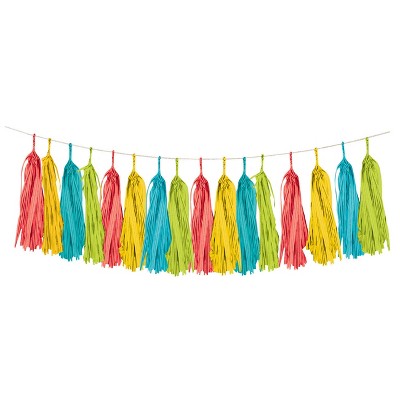 paper tassel garland