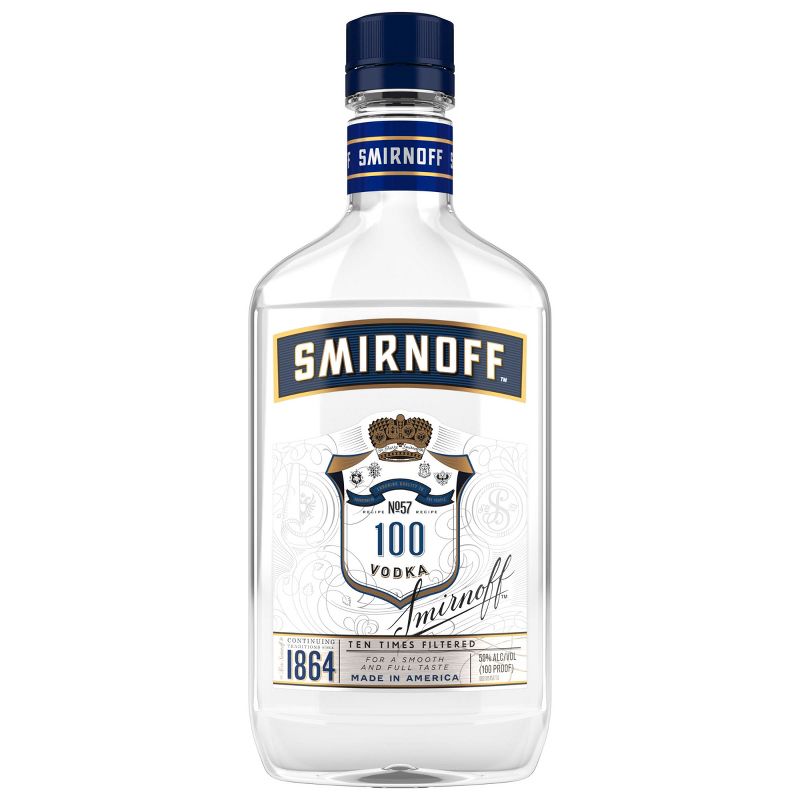 Smirnoff 100P Vodka - 375ml Bottle, 1 of 9