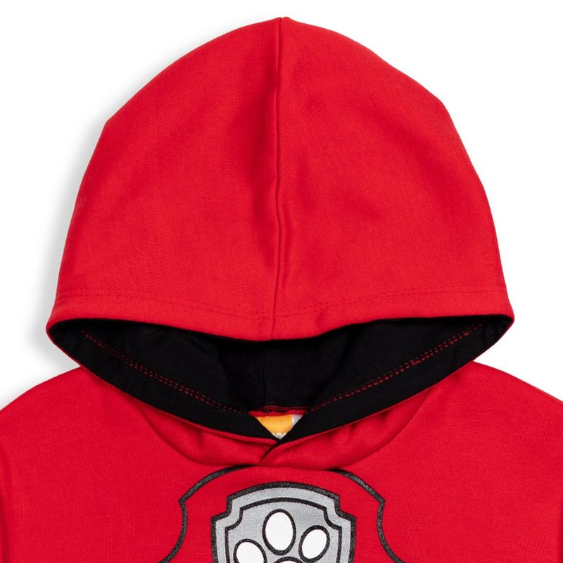 Paw Patrol Chase Marshall Rubble Zuma Fleece Pullover Hoodie Toddler to Little Kid, 3 of 8