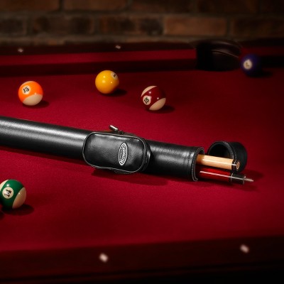 Casemaster Q-Vault Supreme Black Leatherette Cue Case