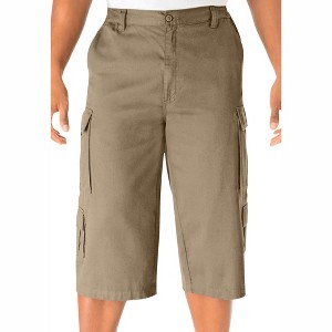 KingSize 17" Side Elastic Cargo Shorts - 1 of 4
