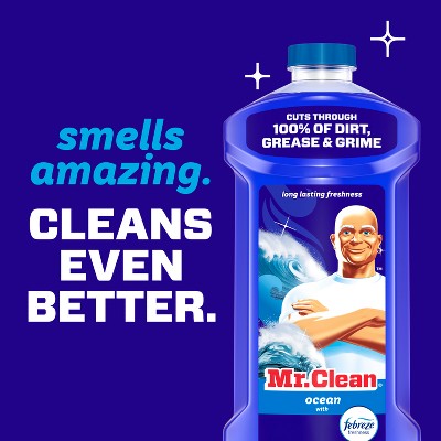 Mr. Clean Ocean All-Purpose Floor Cleaning Liquid - 41 fl oz