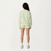 Anna-Kaci Active Women's Long Sleeve Crew Neck Pullover Sweatshirt with Contrast Trim Ribbed Hem and Relaxed Fit - 4 of 4
