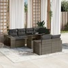 vidaXL Garden Sofa Set Grey - 2 of 4