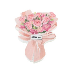 Unique Bargains Magnetic Refrigerator Magnet Pink Red 1 Pc - 1 of 3