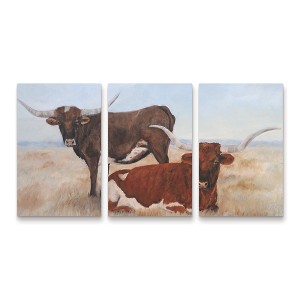 Trademark Fine Art Kathy Winkler  Picture Perfect III 3 Piece Panel Set Art - 1 of 3
