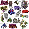 Teenage Mutant Ninja Turtles: Mutant Mayhem TMNT 50ct Vinyl Large Deluxe Stickers Variety Pack - Set of 50 - 4 of 4