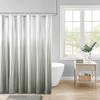 Gracie Mills Sid Modern Seersucker Ombre Printed Shower Curtain - 3 of 4