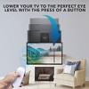 Mount-It! Motorized Fireplace TV Wall Mount, Electric TV Mount w/ Height Adjustable Drop Down Arms For Mantel Installation, Fits 65 - 80 Inch Screens - 2 of 4