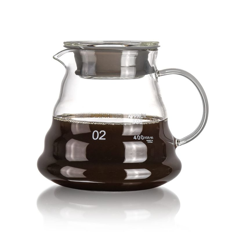 Vdomus 500 ml Pour Over Coffee Maker - Clear, 1 of 4