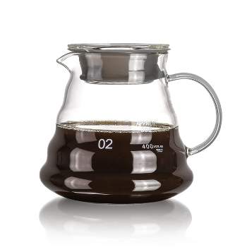 Vdomus 500 ml Pour Over Coffee Maker - Clear