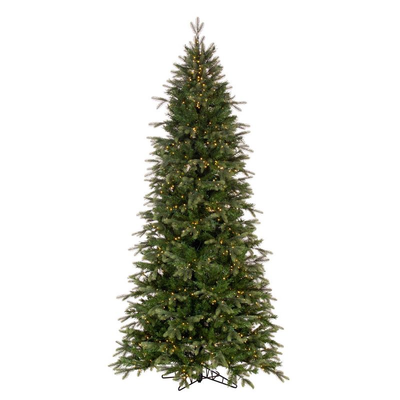 Vickerman Artificial Slim Douglas Fir Christmas Tree, 1 of 8