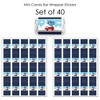 Big Dot of Happiness Fired Up Fire Truck - Mini Candy Bar Wrapper Stickers - Firefighter Firetruck Baby Shower or Birthday Party Small Favors - 40 Ct - 3 of 4