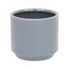 Cheung's Elegora Straight Side Solid Color Ceramic Pot - X-Large - Gray - 2 of 4