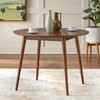 Lifestorey Raylen Mid Century Modern Round Solid Wood Dining Table - 2 of 4