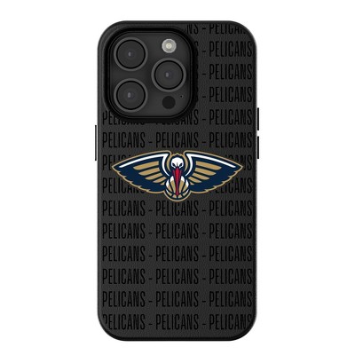 Keyscaper NBA Text Backdrop MagSafe Compatible Cell Phone Case for iPhone 16