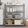 vidaXL Bookshelf Boards 4 pcs Concrete Gray 39.4"x15.7"x0.6" Engineered Wood - 3 of 4