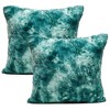 Chanasya Wolf Faux Fur Square Throw Pillow Covers - 2 Pieces - 18" x 18” - 2 of 4