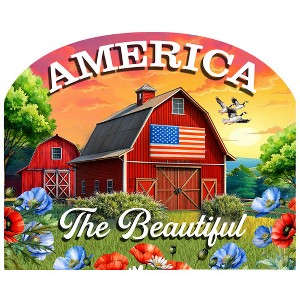 Briarwood Lane Summer Art Sign 8.25x10.25 American Barn For Summer Art Sign - 1 of 4