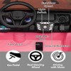 24V 2 Seater Ride on Toys for Kids, Ride on Truck with Remote Control, Bluetooth,2X200W Powerful Motors, Lights, Powered Wheels for Boys Girls - 3 of 4