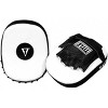 Title Boxing Cobra Leather Punch Mitts - Black/White - 2 of 3