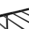 DOMETOUR Queen Bed Frame, Storage Headboard with LED, Charging Station, Solid, Noise-Free, No Box Spring, Easy Assembly, Vintage Brown - 4 of 4