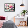Stupell Industries Colorful Bouquet in Spring Vase Floating Frame Canvas Art - 3 of 4