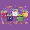 Girls Marvel Happy Halloween Super Heroes Candy Bucket T Shirt - 2 of 4