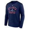 Mlb Atlanta Braves Men's Long Sleeve Core T-shirt : Target